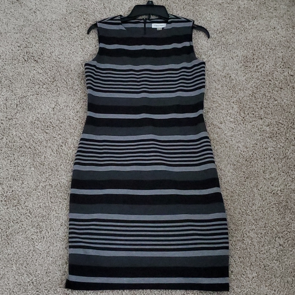 Calvin Klein Striped Dress